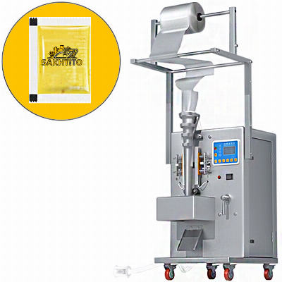 دستگاه پرکن بسته بندی ساشه 10-200 میلی لیتر سه طرف دوخت مایعات رقیق مدل S1
